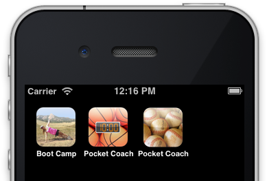 Click an app icon for more info